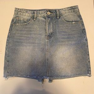 Denim skirt